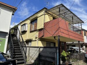 中野区のU様邸外装リフォーム工事完成