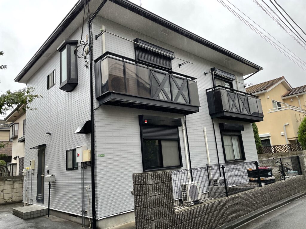 アパート外装リフォーム工事完成